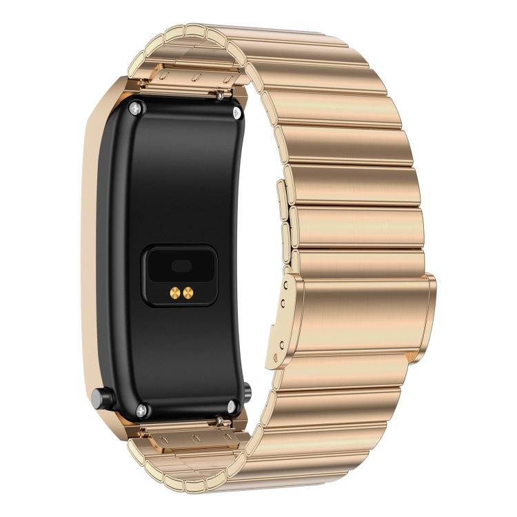 B7 Pro 1.5 inch 2 in 1 Bluetooth Earphone Silicone Strap Smart Watch, Support Heart Rate / Sleep Monitoring