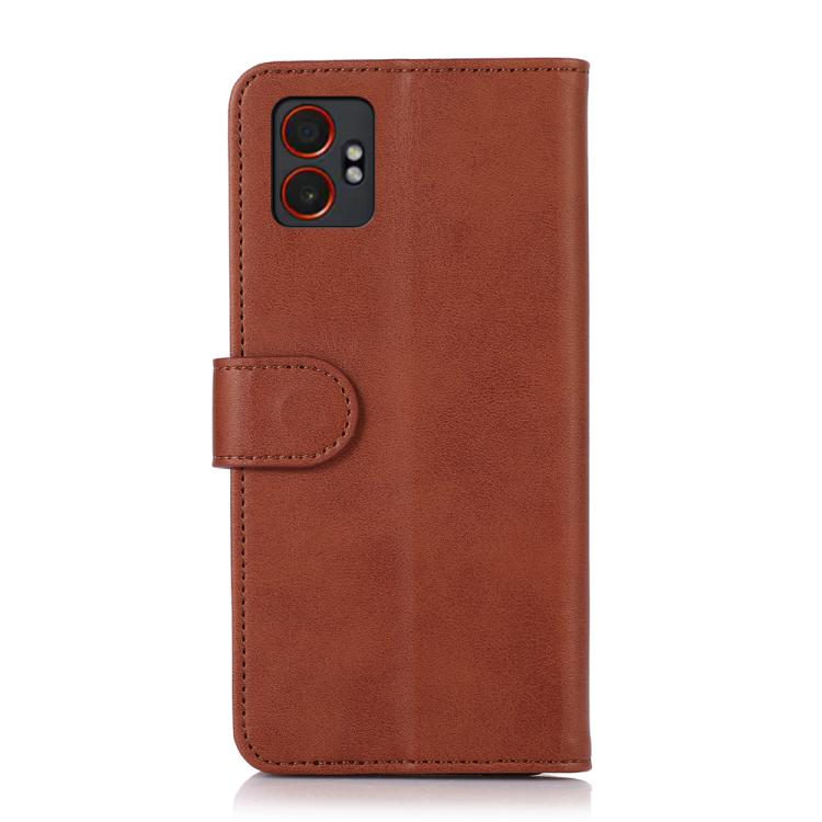 For Samsung Galaxy XCover7 Pro Cow Texture Flip Leather Phone Case