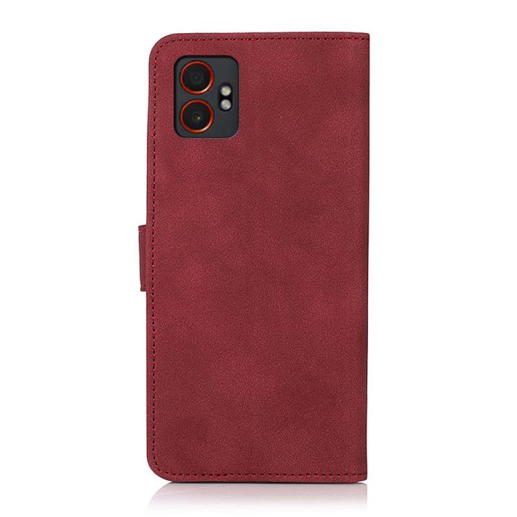 For Samsung Galaxy XCover7 Pro KHAZNEH Matte Texture Leather Phone Case