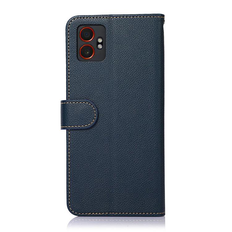 For Samsung Galaxy XCover7 Pro KHAZNEH Litchi Texture Leather RFID Phone Case