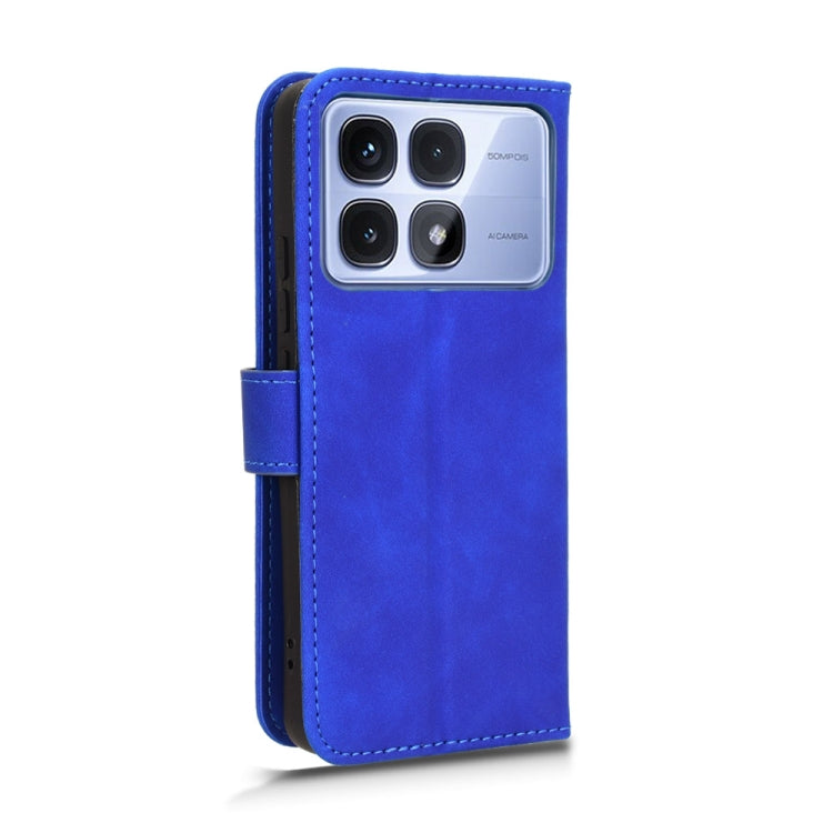 For Redmi K70 Ultra Skin Feel Magnetic Flip Leather Phone Case
