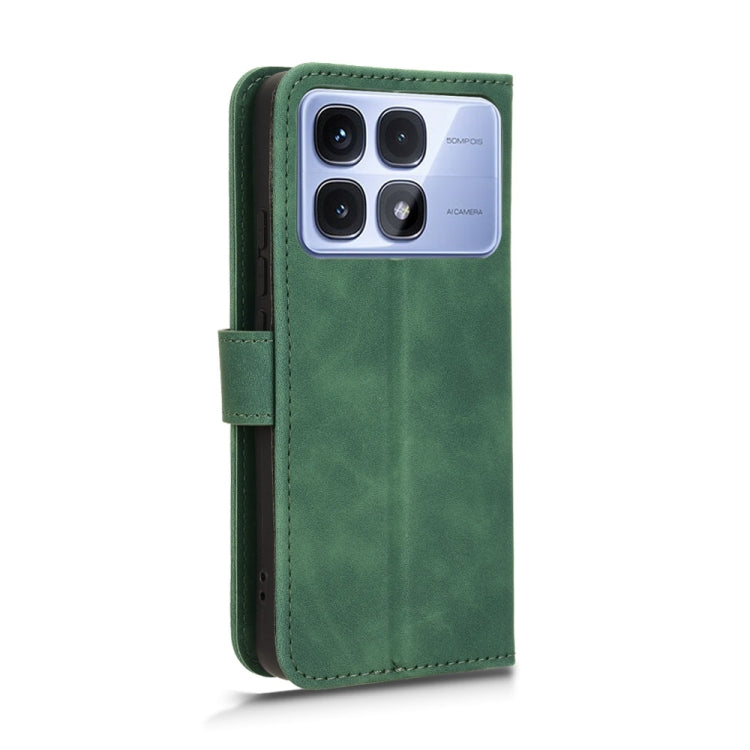 For Redmi K70 Ultra Skin Feel Magnetic Flip Leather Phone Case