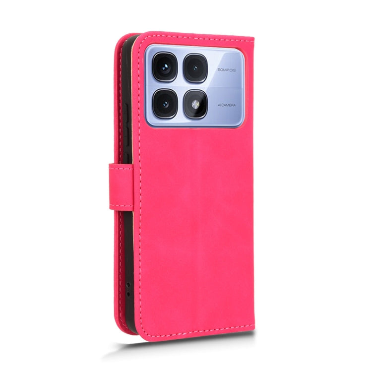 For Redmi K70 Ultra Skin Feel Magnetic Flip Leather Phone Case