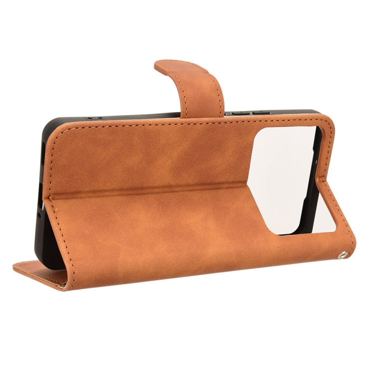 For Redmi K70 Ultra Skin Feel Magnetic Flip Leather Phone Case