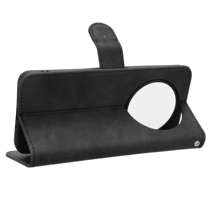 For Redmi 14C Skin Feel Magnetic Flip Leather Phone Case