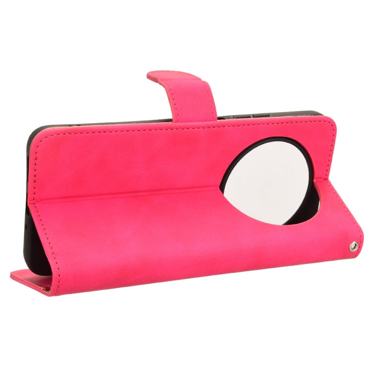 For Redmi 14C Skin Feel Magnetic Flip Leather Phone Case
