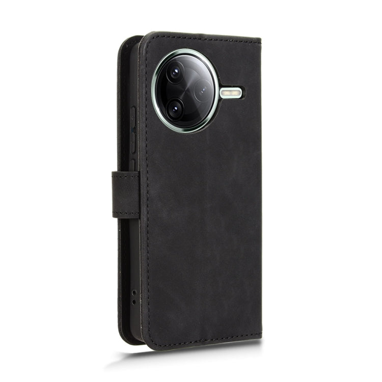 For Redmi K80 Pro Skin Feel Magnetic Flip Leather Phone Case