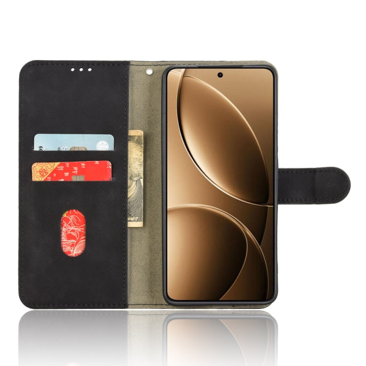 For Redmi K80 Pro Skin Feel Magnetic Flip Leather Phone Case