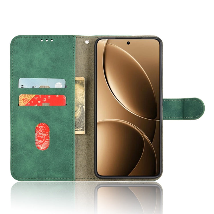 For Redmi K80 Pro Skin Feel Magnetic Flip Leather Phone Case