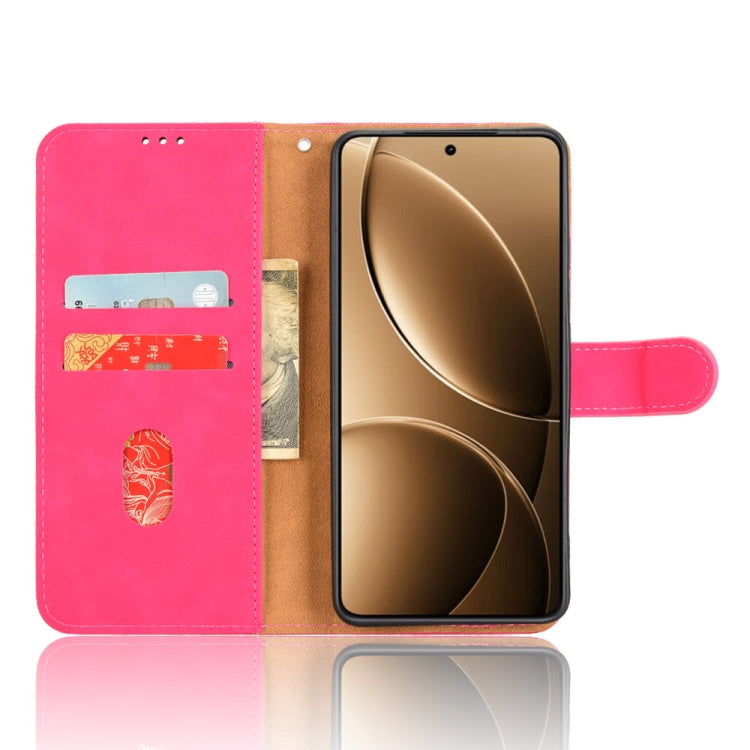 For Redmi K80 Pro Skin Feel Magnetic Flip Leather Phone Case