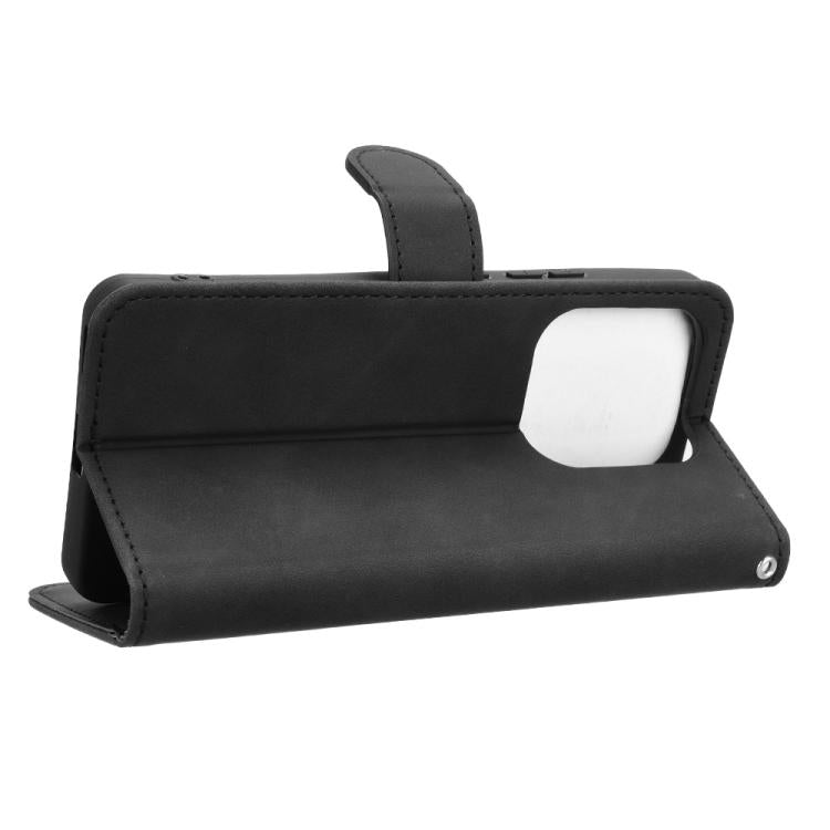 For Redmi Note 14 4G 164.84mm EU Version Skin Feel Magnetic Flip Leather Phone Case