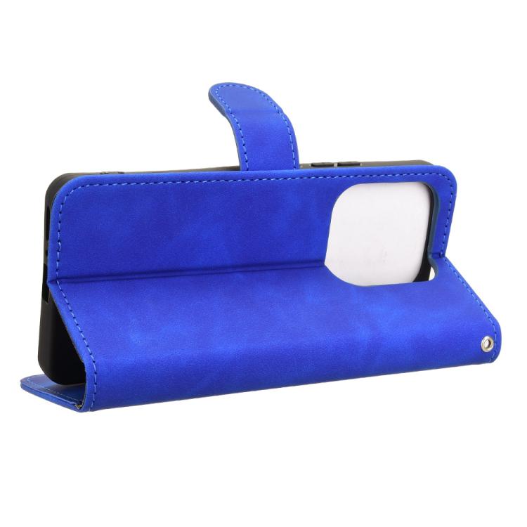 For Redmi Note 14 4G 164.84mm EU Version Skin Feel Magnetic Flip Leather Phone Case