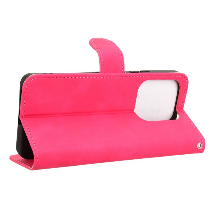 For Redmi Note 14 4G 164.84mm EU Version Skin Feel Magnetic Flip Leather Phone Case