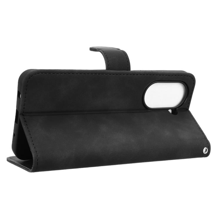 For Redmi A5 4G 173.3mm Skin Feel Magnetic Flip Leather Phone Case