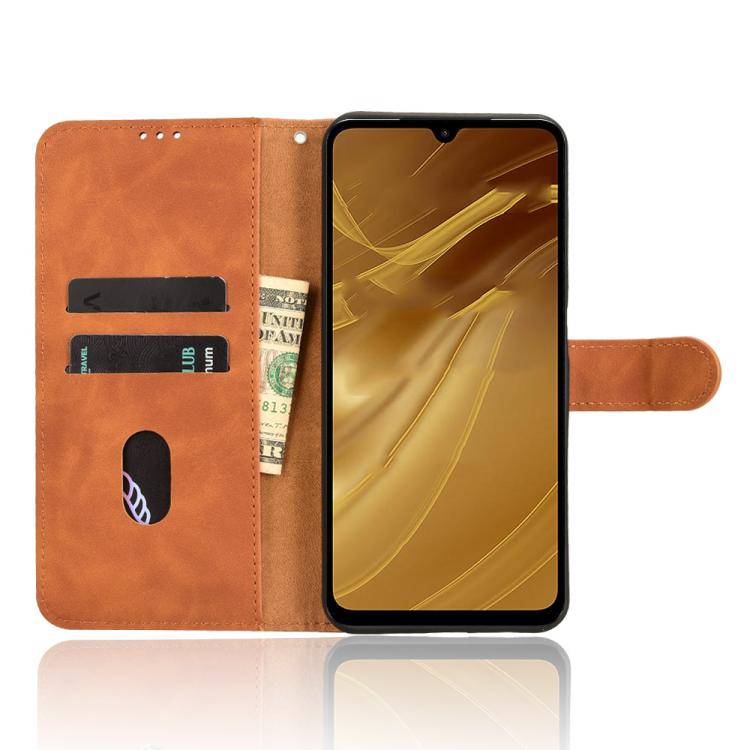For Redmi A5 4G 173.3mm Skin Feel Magnetic Flip Leather Phone Case