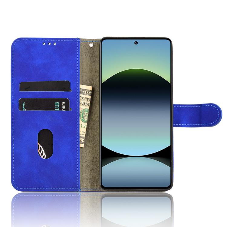 For Redmi Note 14S / Note 13 Pro 4G Skin Feel Magnetic Flip Leather Phone Case
