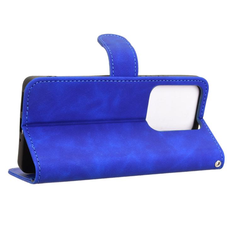 For Redmi Note 14S / Note 13 Pro 4G Skin Feel Magnetic Flip Leather Phone Case