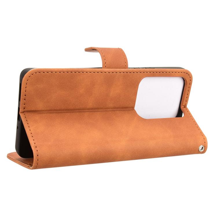 For Redmi Note 14S / Note 13 Pro 4G Skin Feel Magnetic Flip Leather Phone Case