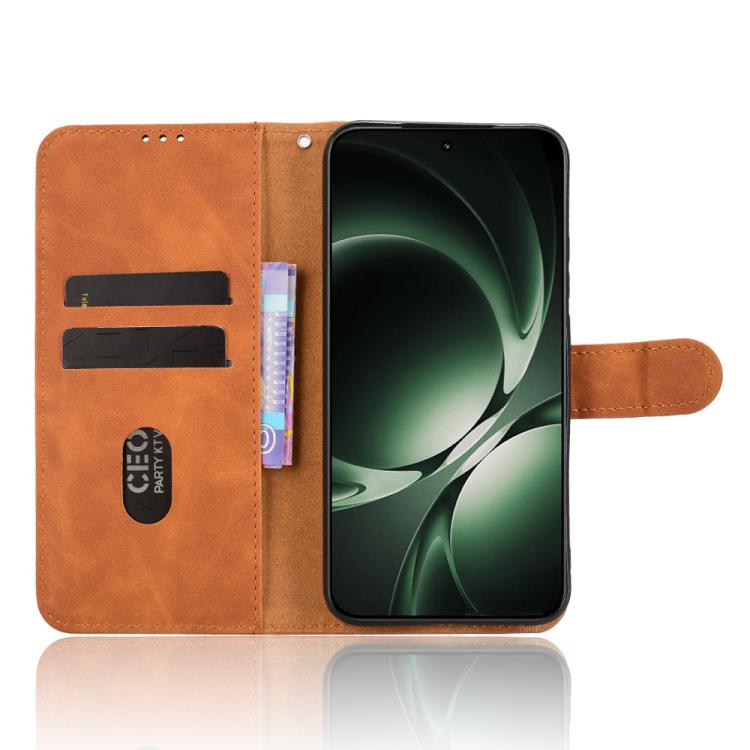For Redmi K80 Ultra Skin Feel Magnetic Flip Leather Phone Case