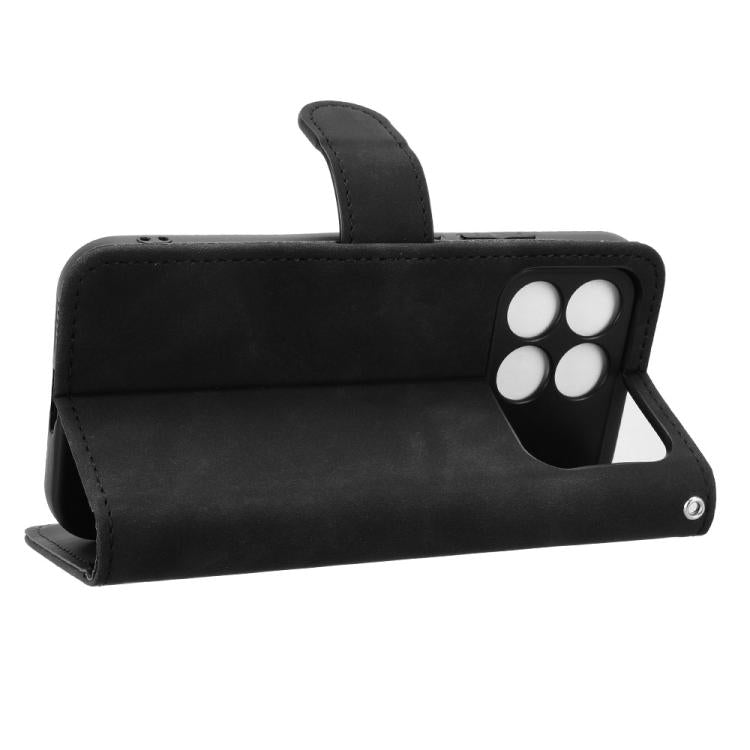 For Redmi K90 5G / Poco F8 Pro Skin Feel Magnetic Flip Leather Phone Case