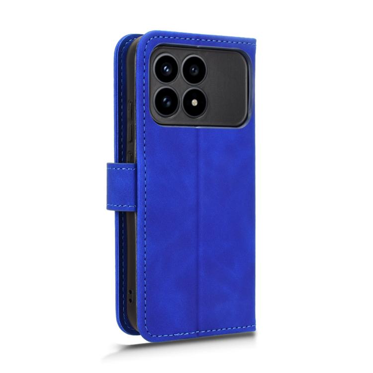 For Redmi K90 5G / Poco F8 Pro Skin Feel Magnetic Flip Leather Phone Case