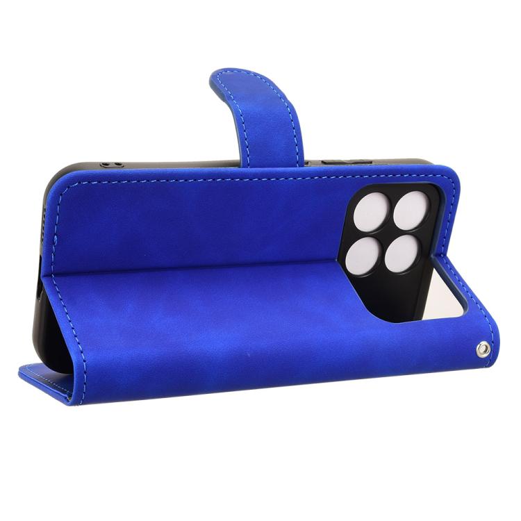For Redmi K90 5G / Poco F8 Pro Skin Feel Magnetic Flip Leather Phone Case