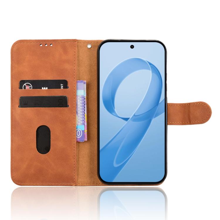 For Redmi K90 5G / Poco F8 Pro Skin Feel Magnetic Flip Leather Phone Case