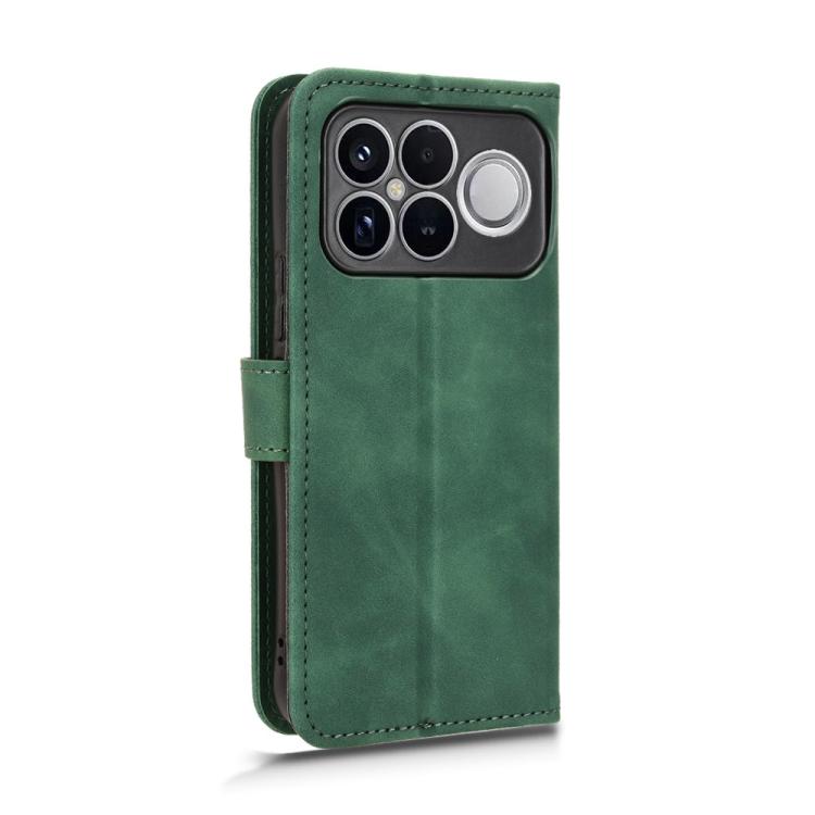 For Redmi K90 Pro Max / Poco F8 Ultra Skin Feel Magnetic Flip Leather Phone Case