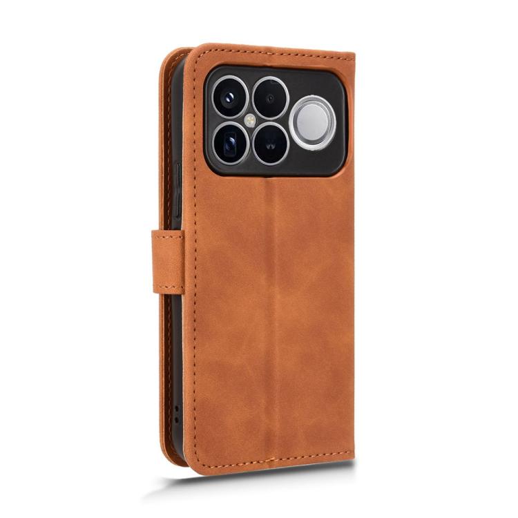 For Redmi K90 Pro Max / Poco F8 Ultra Skin Feel Magnetic Flip Leather Phone Case