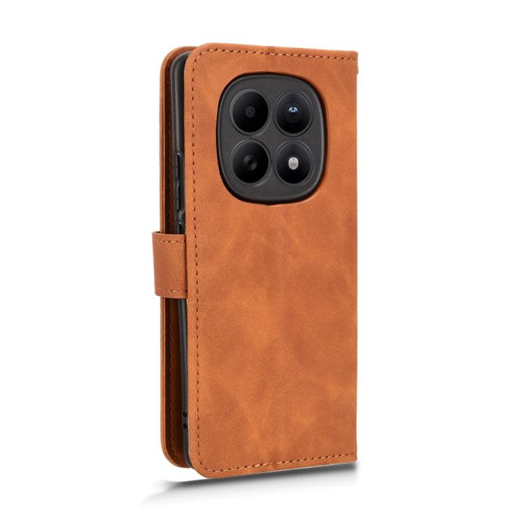 For Redmi Note 15 Pro 4G Global 163.2mm Skin Feel Magnetic Flip Leather Phone Case