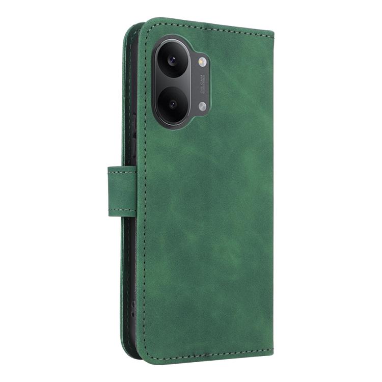 For Redmi Turbo 5 Max 5G / Poco X8 Pro Max 5G Skin Feel Magnetic Flip Leather Phone Case