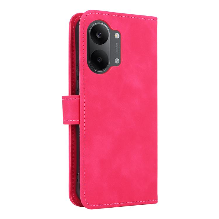 For Redmi Turbo 5 Max 5G / Poco X8 Pro Max 5G Skin Feel Magnetic Flip Leather Phone Case