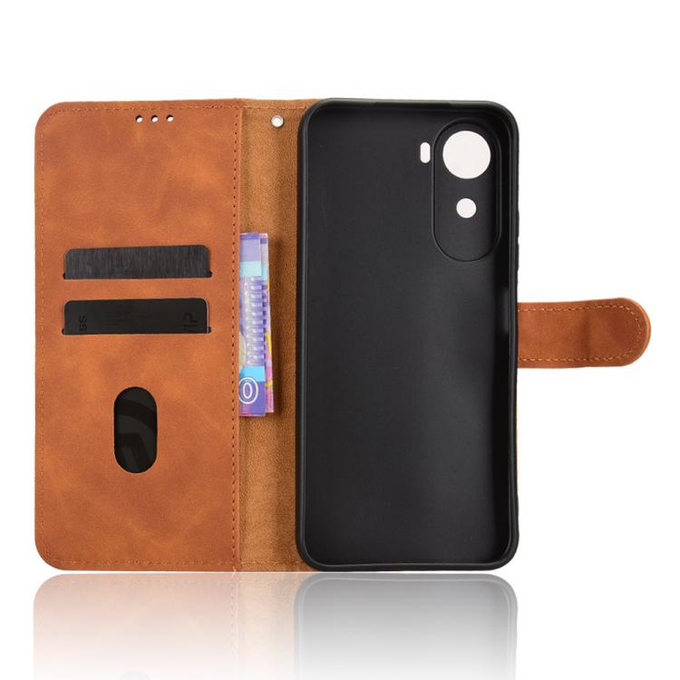 For Redmi A7 Pro 171mm / Poco C85x 5G Skin Feel Magnetic Flip Leather Phone Case