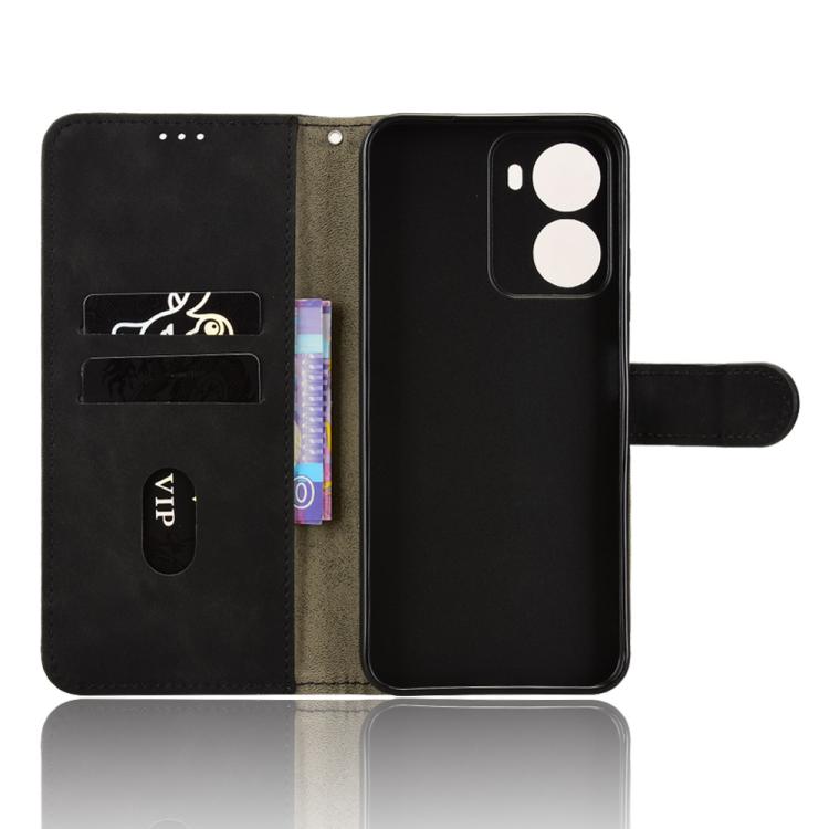 For Redmi 15a 5G Skin Feel Magnetic Flip Leather Phone Case