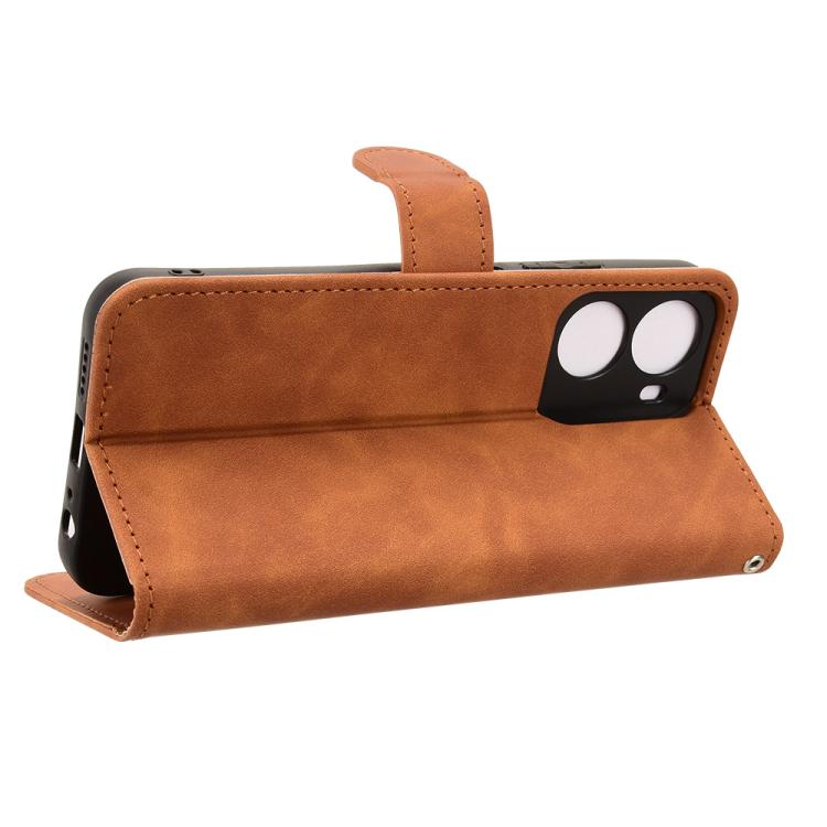 For Redmi 15a 5G Skin Feel Magnetic Flip Leather Phone Case