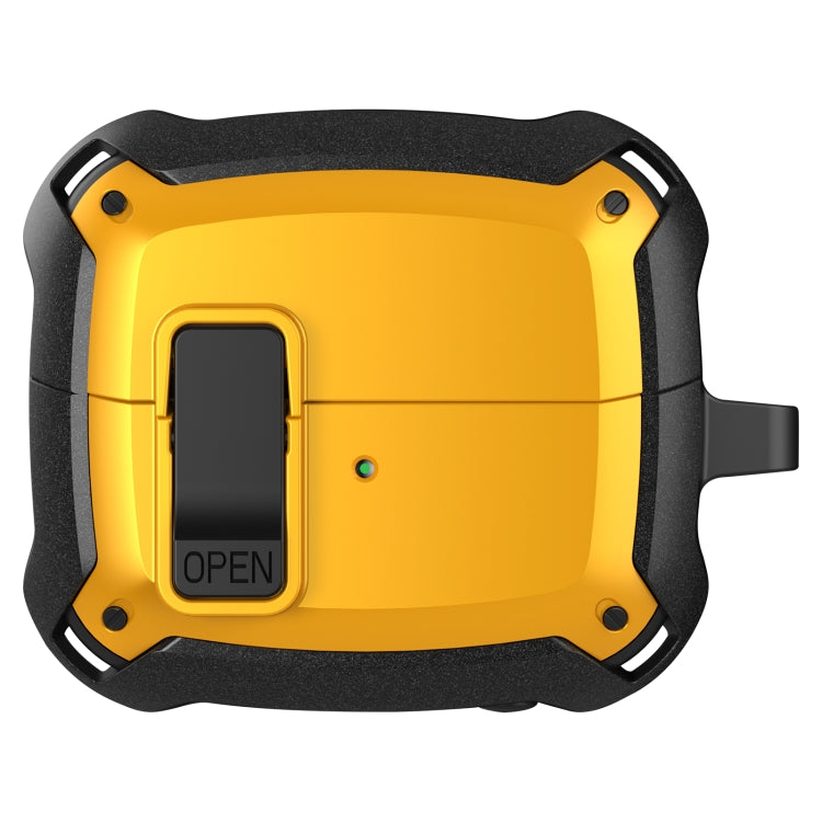 For Samsung Galaxy Buds 3 / 3 Pro Bumblebee Earphone Protective Case with Switch & Hook
