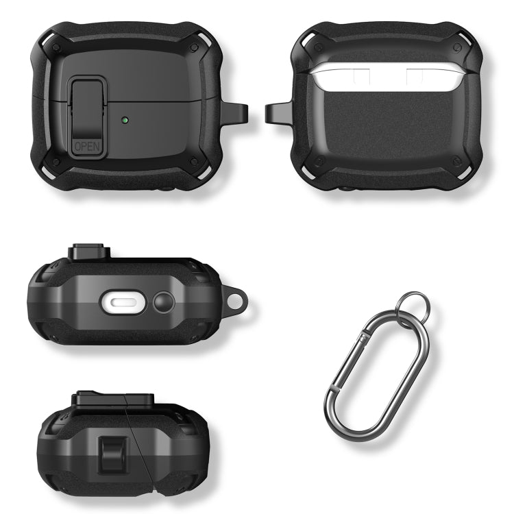 For Samsung Galaxy Buds 3 / 3 Pro Bumblebee Earphone Protective Case with Switch & Hook