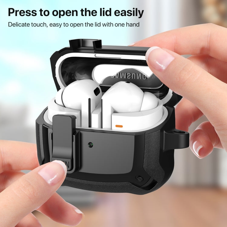 For Samsung Galaxy Buds 3 / 3 Pro Bumblebee Earphone Protective Case with Switch & Hook