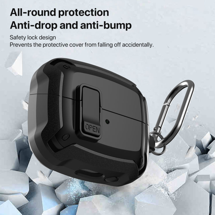 For Samsung Galaxy Buds 3 / 3 Pro Bumblebee Earphone Protective Case with Switch & Hook