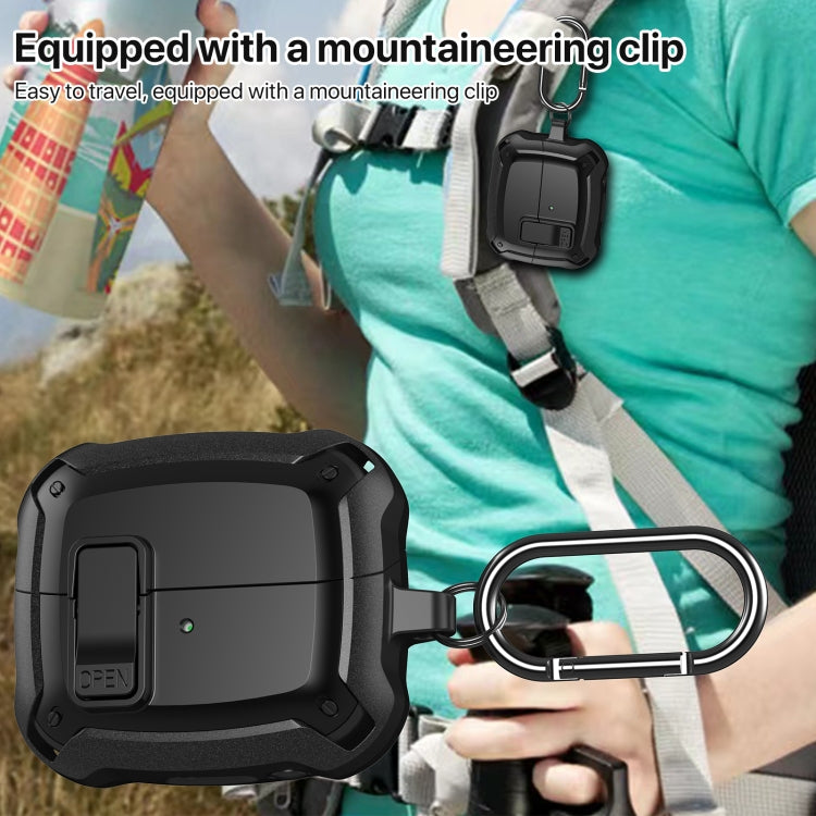 For Samsung Galaxy Buds 3 / 3 Pro Bumblebee Earphone Protective Case with Switch & Hook