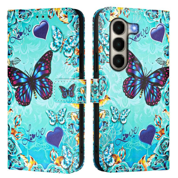 For itel A95 5G Colored Drawing Pattern Plain Weave Leather Phone Case