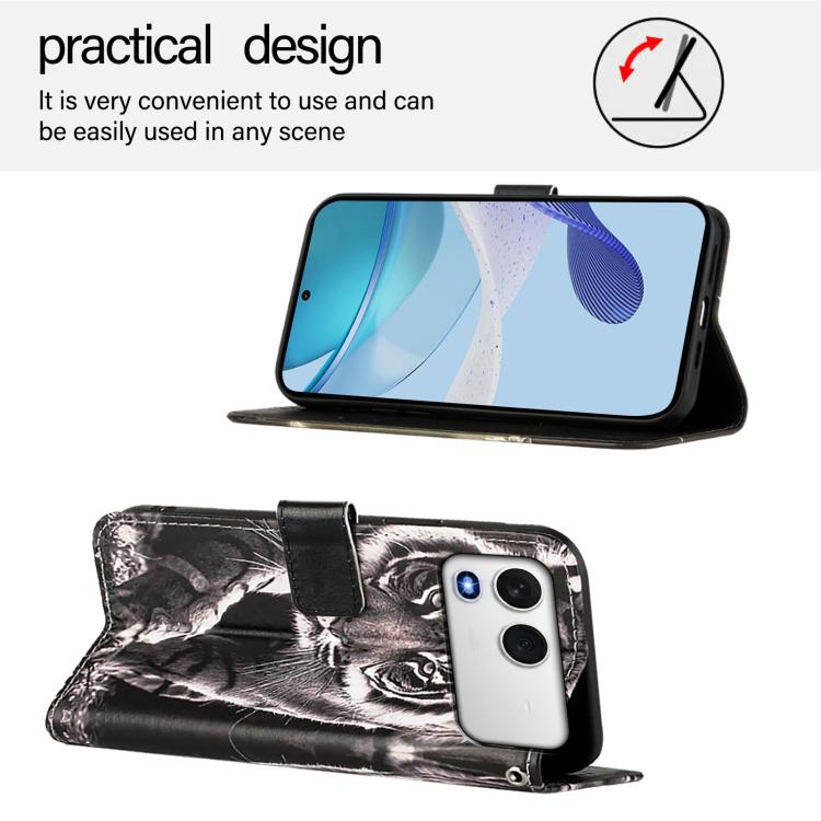 For itel A200 / A200+ 4G Colored Drawing Pattern Plain Weave Leather Phone Case