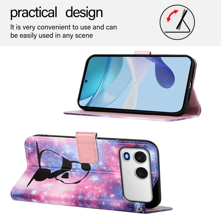 For itel A200 / A200+ 4G Colored Drawing Pattern Plain Weave Leather Phone Case