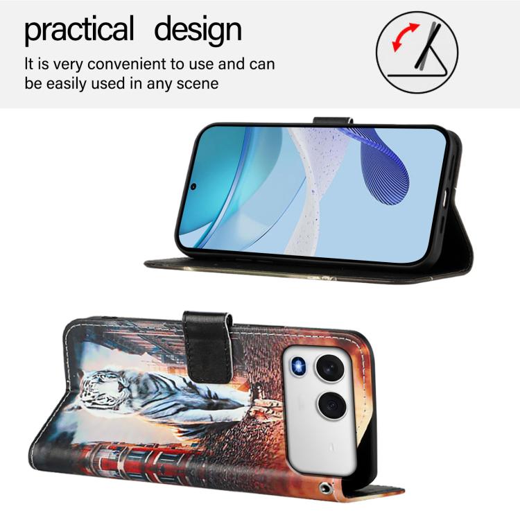 For itel A200 / A200+ 4G Colored Drawing Pattern Plain Weave Leather Phone Case