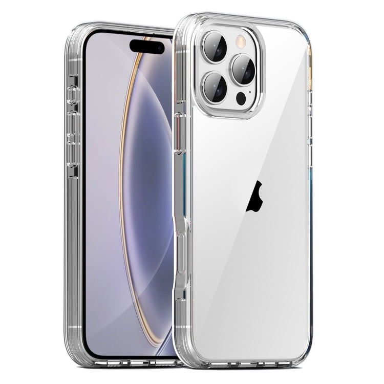 For iPhone 16 Pro Max TPE Airbag TPU+ PC Full Coverage Phone Case
