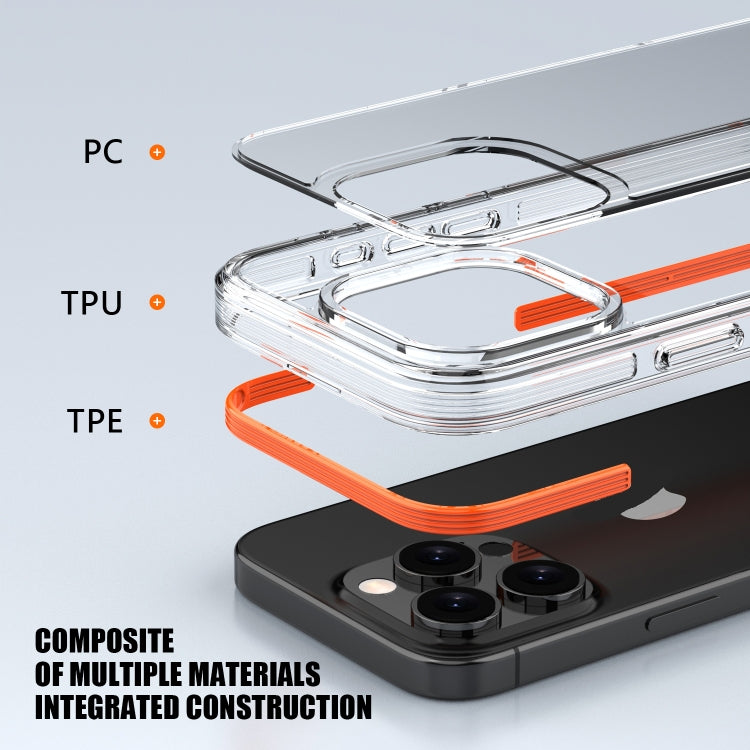 For iPhone 14 TPE Airbag TPU+ PC Full Coverage Phone Case