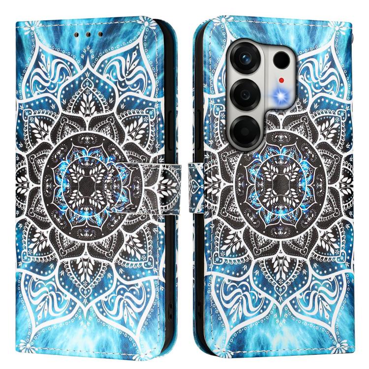 For Tecno Camon 50 4G Colored Drawing Pattern Plain Weave Leather Phone Case