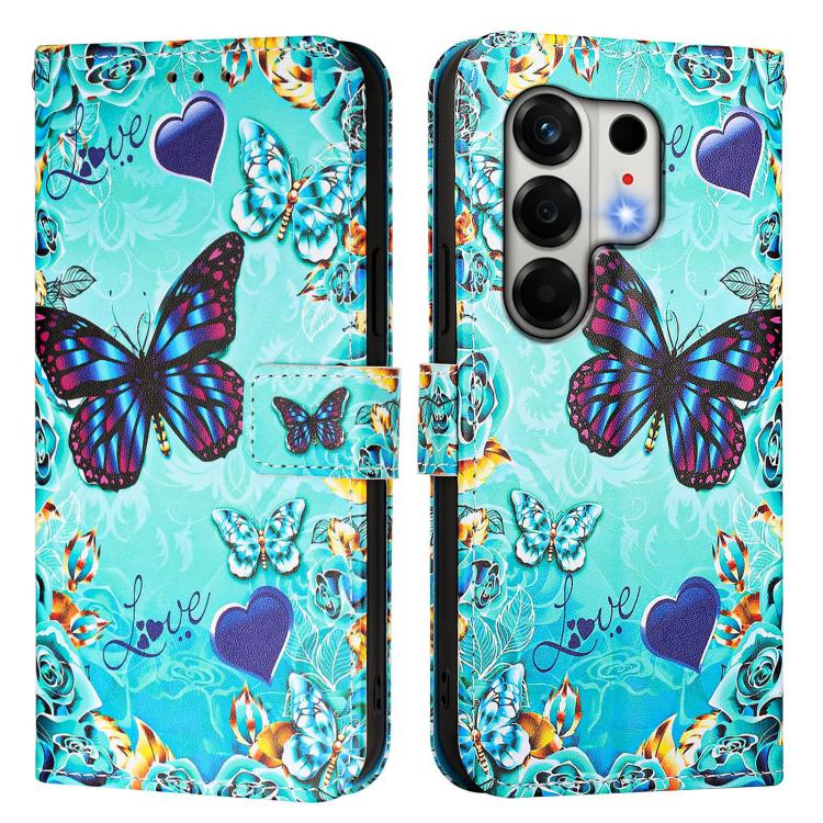 For Tecno Camon 50 4G Colored Drawing Pattern Plain Weave Leather Phone Case