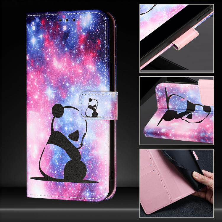 For ZTE nubia Z60 Ultra Colored Drawing Pattern Plain Weave Leather Phone Case