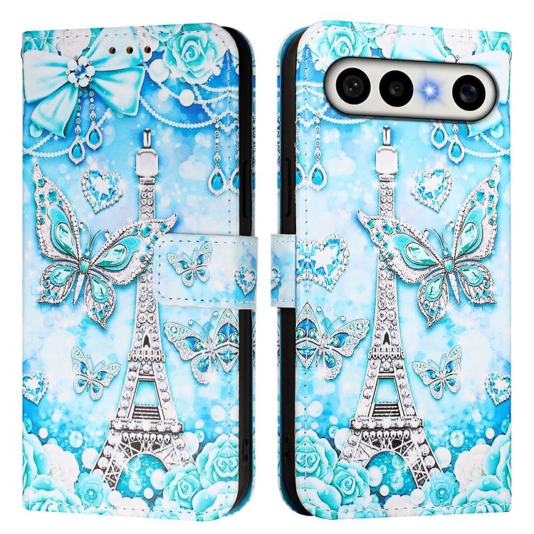 For vivo X300 FE 5G Russia / Zeiss Colored Drawing Pattern Plain Weave Leather Phone Case